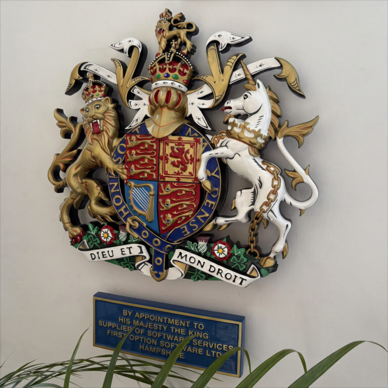 First Option Software granted Royal Warrant