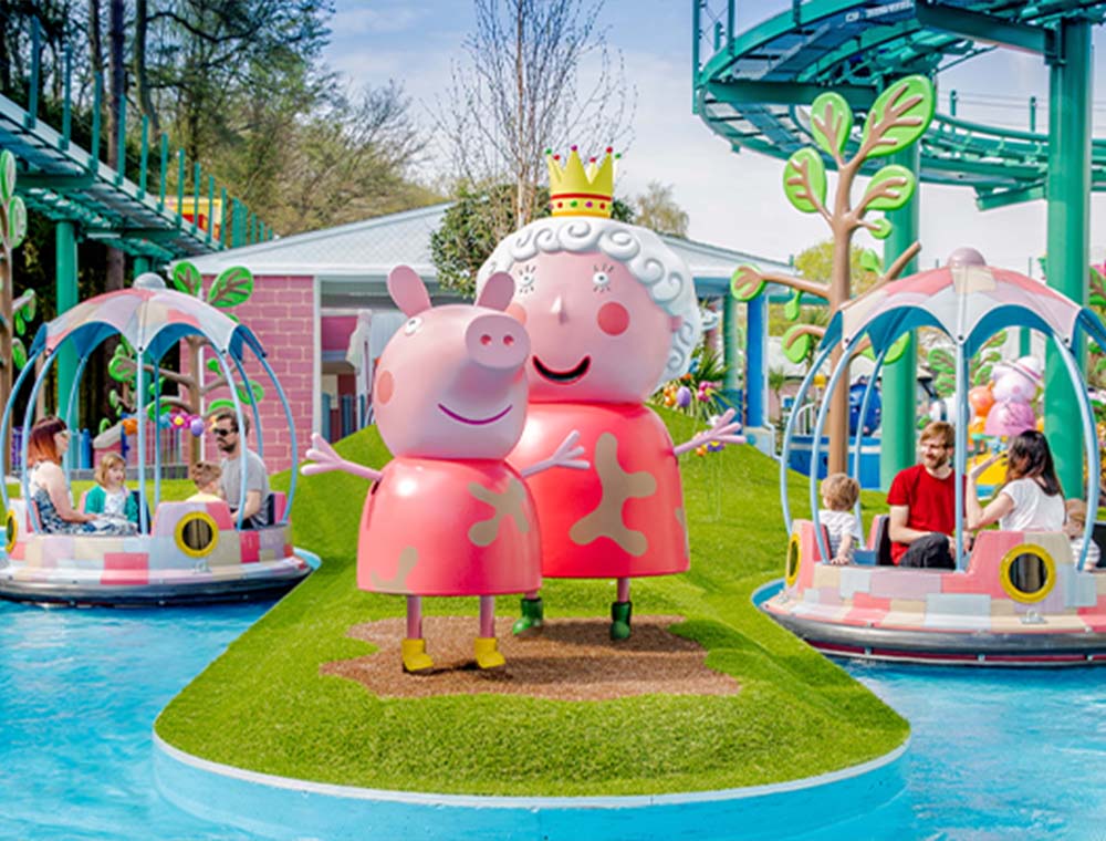 Peppa Pig ride at Paultons Park
